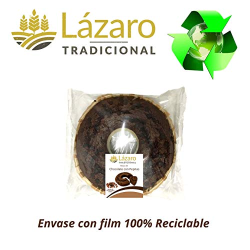 Lázaro Rosco De Chocolate Con Pepitas. 400g