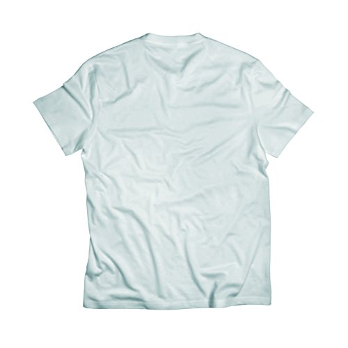 lepni.me Camisetas Hombre El Código de los Templarios Orden de Caballero Cristiano, Cruz del Cruzado (Small Blanco Multicolor)