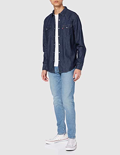 Levi's Barstow Western Standard Camisa, Blue (Red Cast Rinse Marbled T2 H2 19 0000), XX-Large para Hombre