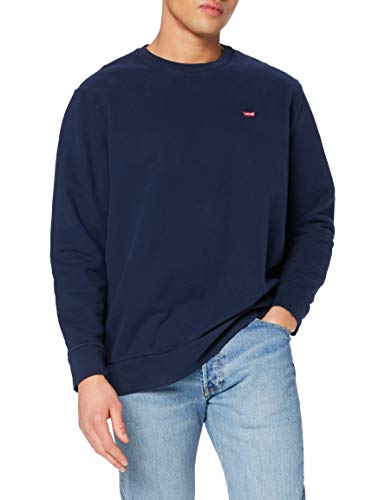 Levi's Big Original Hm Crew Sudadera, Dress Blues, XXX-Large para Hombre