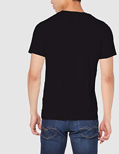 Levi's Sportswear Logo Graphic Camiseta, Black (Ssnl Sw Gradient Mineral Black 0031), Medium para Hombre