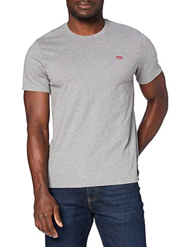 Levi's SS Original Hm tee Camiseta, Chisel Grey Heather, XL para Hombre