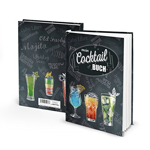 Libro de recetas para escribir, cócteles, bebidas, bebidas, aperitivos, happy hour, sin alcohol, para barman y privado