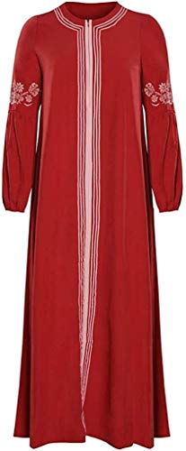 Marciay Punta De Costura Kaftan Árabe Largo Musulmanes De Vestido Mujer Jilbab Vida de la Moda Abaya Islámico Musulmanes Vestidos De Mujer Vestidos De Vestido Medieval Árabe Musulmán Vestido Vestido D
