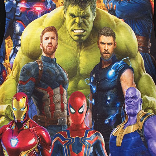 Marvel Camiseta de vengadores para niños 12-13 años Multicolor