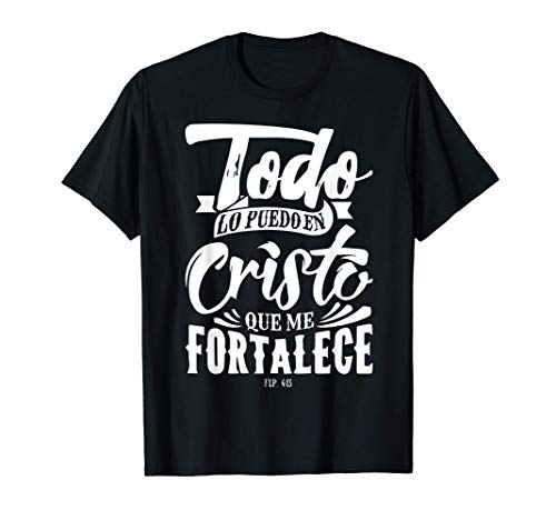 Mensajes Biblicos Dios Jesus Español para Cristianos Camiseta