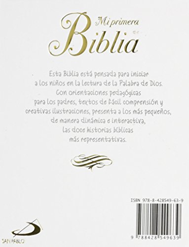 Mi primera Biblia. Una historia de amor: Recuerdo de mi Primera Comunión (Biblias infantiles) - 9788428549639