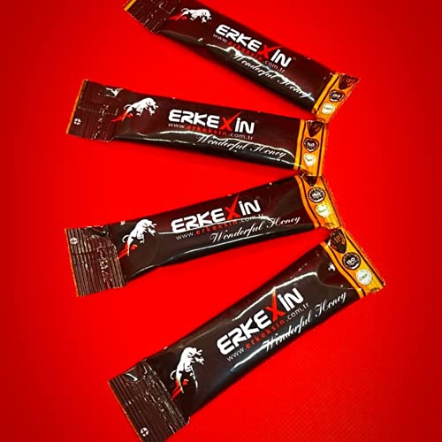 Miel afrodisíaco 100% natural – aumenta la fuerza, potencia, testosterona, deseo y energía para hombre – Mujer (1 paquete de 12 unidades)