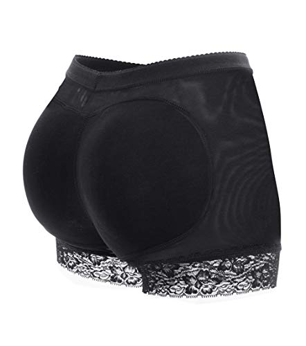 MISS MOLY Mujer Bragas Braguitas Relleno Embellecer Cadera Lencería Pantalones de Seguridad Control Panties Shapewear Enhancer Hip Booty