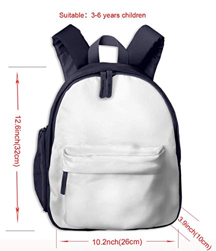 Mochilas Infantiles, Bolsa Mochila Niño Mochila Bebe Guarderia Mochila Escolar con Vestido Boda Novia Linea para Niños De 3 a 6 Años De Edad