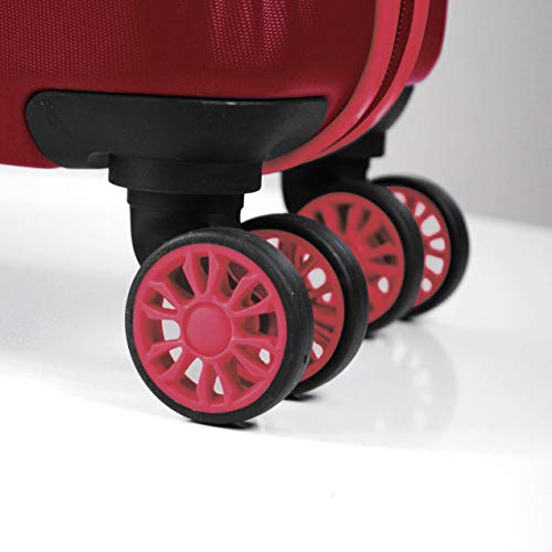 MODO by Roncato Maleta Mediana 67 Cm Rigida 4 Ruedas Vega, 72/86 Lt - 68x48x25/30 cm, Ligero Extensible Organización Interna Cierre TSA, Garantia 2 Anos