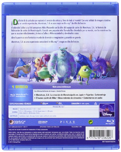 Monstruos, S.A. [Blu-ray]