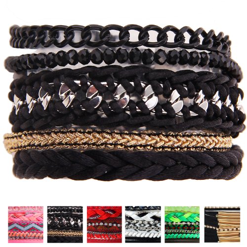 Morella - Pulsera para mujer de estilo ibicenco/brasileño, varios modelos