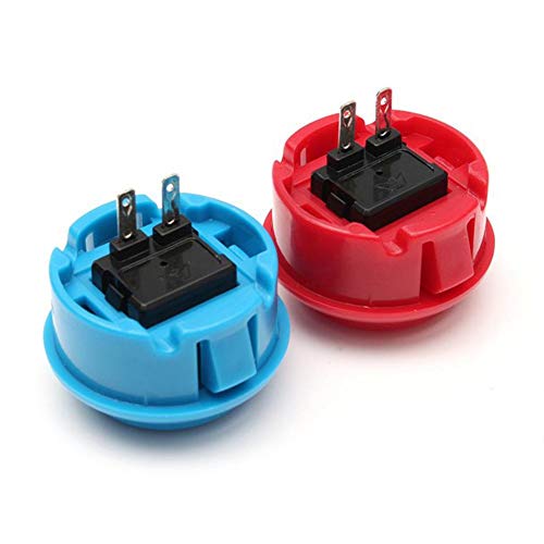 Navigatee Joystick Botones,3D Joysticks Analógicos USB Óvalo Joystick De Estilo DIY Arcade Game Button And Joystick Controller Kit Kits De Bricolaje Piezas Joystick Conjunto Botón 20pcs