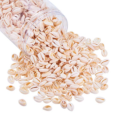 NBEADS 450 Piezas/Caja Látigo de Papaya Cáscara de Espiral Mixta Cuentas de Concha de Mar Artesanía de Concha de Vaquera para Collar, Gargantilla, Pulseras Y Joyería de Moda Inspirada En África