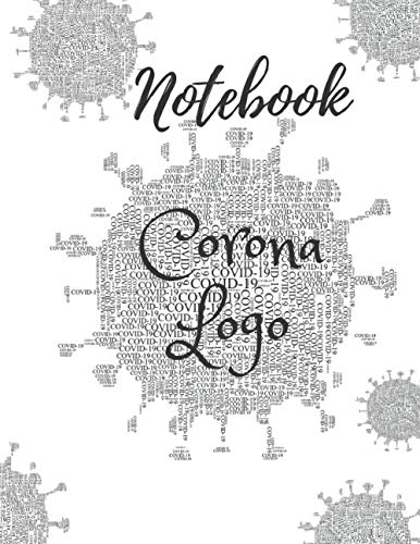 notebook corona logo: Corona Logo Soft Hand Feel Gift Idea 120 pages Lined Pages White Paper Blank Journal Notebook with Cover Size 8.5in x 11in Gift Notebook