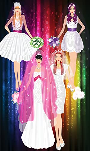 Novia moderna vestir juego