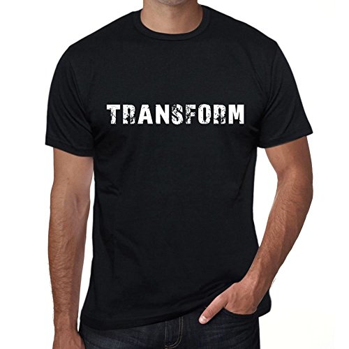 One in the City Transform Hombre Camiseta Negro Regalo De Cumpleaños 00546