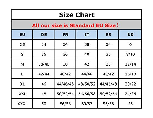 Onsoyours Mujer Casual Blusas Manga Larga Camisetas Suelta Camisa Color Sólido Cuello En V Botones Nacional Impresión Punto De Ola Talla Grande Tops D Rojo L