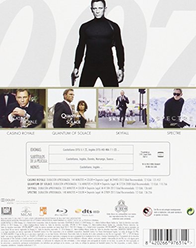 Pack Bond Daniel Craig Blu-Ray [Blu-ray]