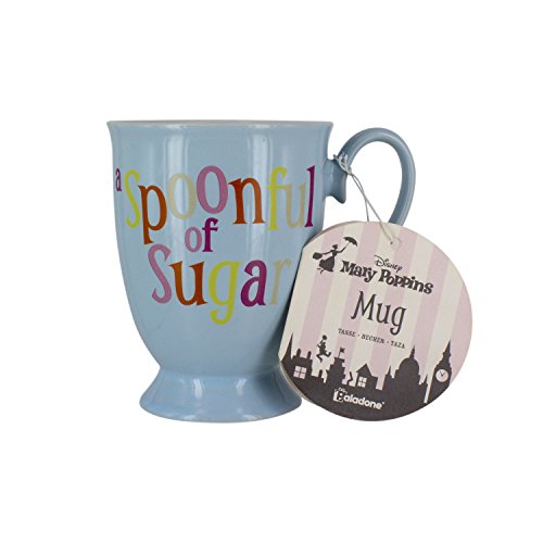 Paladone Mary Poppins - Taza de cerámica, multicolor, 6 x 8 x 12 cm