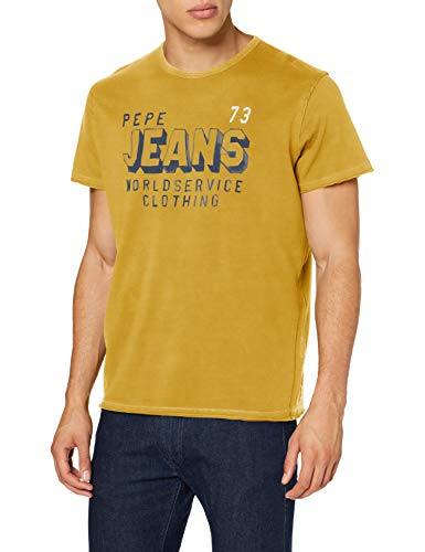 Pepe Jeans KENTH Camiseta, Naranja (Ochre Orange 190), Small para Hombre