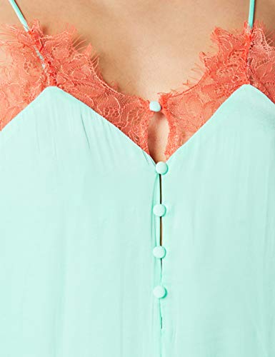 Pepe Jeans Nicole Vestido Fiesta, Azul (Glacier 526), Small para Mujer