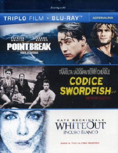 Point break - Punto di rottura + Codice swordfish + Whiteout - Incubo bianco [Italia] [Blu-ray]