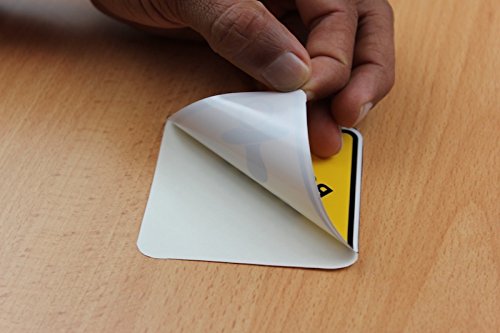 PPD A4 x 10 Pegatinas de Vinilo Autoadhesivo Brillante Imprimibles de Grado Comercial - Secado Instantáneo y A Prueba de Desgarro - Para Impresora de Inyección de Tinta Inkjet - PPD-36-10