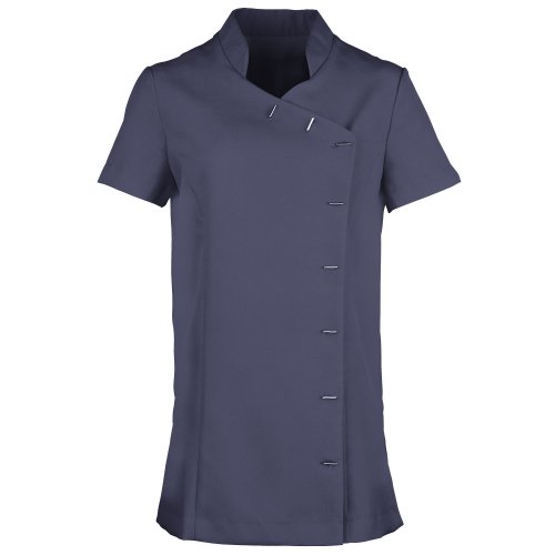 Premier- Bata Orchid para salón de Belleza/SPA para Mujer (36) (Azul Marino)
