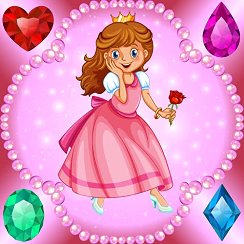 Princesa para colorear - Juegos para niñas : princesas, castillos y las joyas !