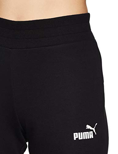 PUMA ESS Sweat TR cl Pants, Mujer, Negro (Cotton Black/Cat), 2XL