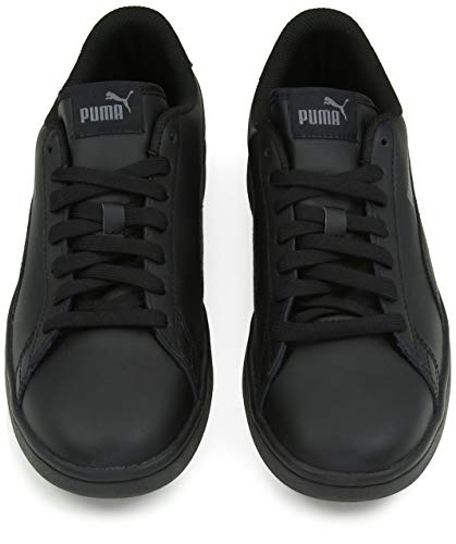 Puma - Smash V2 L, Zapatillas Unisex adulto, Negro (Puma Black-Puma Black 06), 43 EU