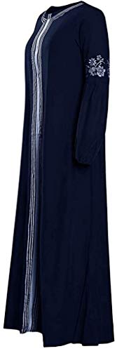 Punta De Costura Kaftan Árabe Largo Vestido De Mujer Tamaños Cómodos Musulmanes Jilbab Abaya Islámico Musulmanes Vestidos De Mujer Vestidos De Vestido Medieval Árabe Musulmán Vestido Vestido De La