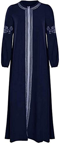 Punta De Costura Kaftan Árabe Largo Vestido De Mujer Tamaños Cómodos Musulmanes Jilbab Abaya Islámico Musulmanes Vestidos De Mujer Vestidos De Vestido Medieval Árabe Musulmán Vestido Vestido De La
