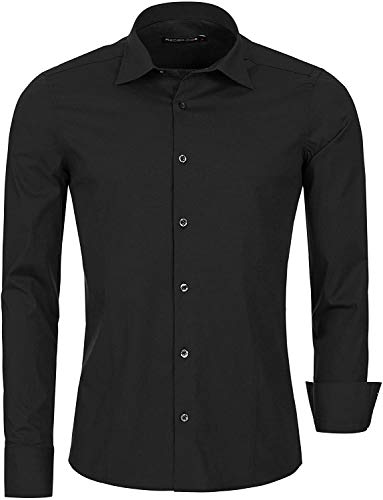 Redbridge R-2111 Camisa, Negro, XXL para Hombre