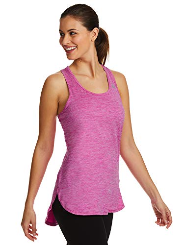 Reebok Camiseta de lucha libre para mujer - REW191TX05019, M, Fucsia Shock Heather