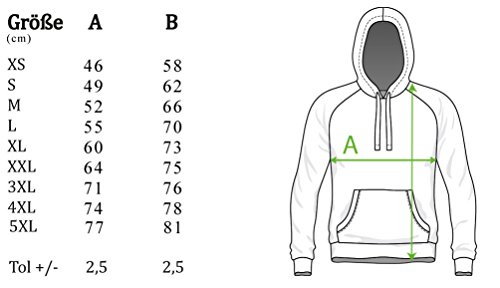 ROCK-IT Apparel® Sudadera con Capucha para Hombre Chaqueta con Capucha Jersey para Hombre suéter Tallas S-5XL Camuflaje Dark Camo XL