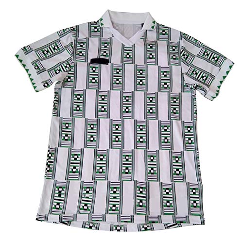 Ropa de fútbol de los Hombres Nigeria Soccer Jersey, 1994 World Cup Away Soccer Jersey, Mensos Cortos para Hombre Jerseys Deportivos Sweatshirt S-XL XL