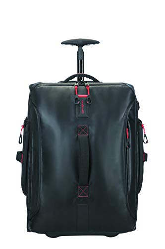 Samsonite Paradiver Light Bolsa de Viaje con Ruedas, S (55Cm-51 L), Negro