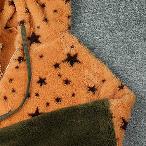 SHOBDW Liquidación Venta Mujer Sudadera con Capucha 2019 Suelta Tallas Grandes Jersey De Mujer Jersey Otoño Invierno Manga Larga Remata Abrigo Cálido (M, Q-Verde)