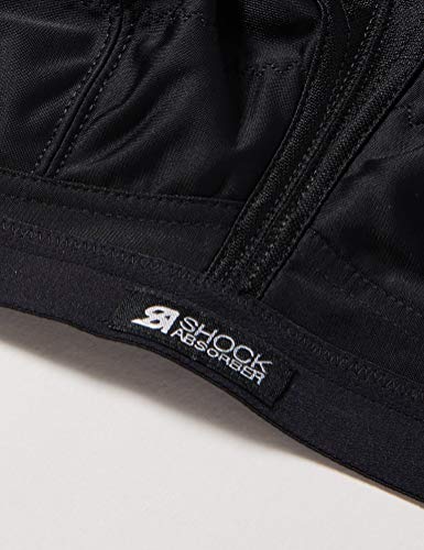 Shock Absorber Sport BH N109, Sujetador Deportivo para Mujer, Negro (Black), 75F (talla del fabricante: 34E)