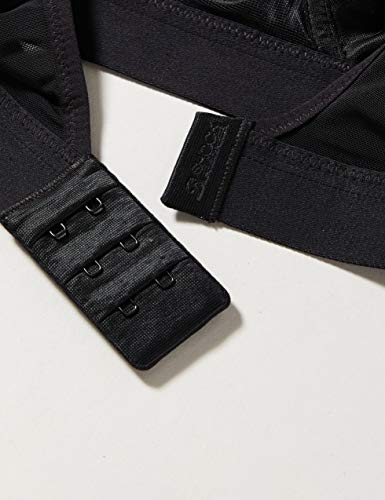 Shock Absorber Ultimate Run Bra, Sujetador Deportivo para Mujer, Negro (Black/Silver), 85G (70G EU)