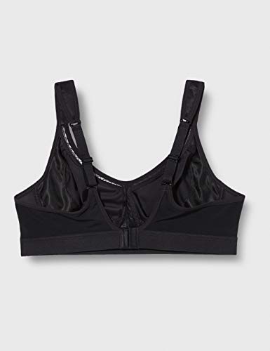 Shock Absorber Ultimate Run Bra, Sujetador Deportivo para Mujer, Negro (Black/Silver), 85G (70G EU)