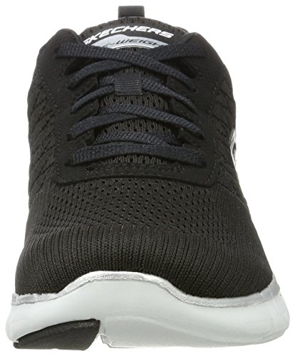 Skechers Flex Appeal 2.0 Break Free, Zapatillas de Deporte para Mujer, 37.5 EU, Negro (Bkw)