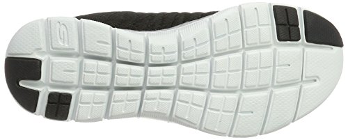 Skechers Flex Appeal 2.0 Break Free, Zapatillas de Deporte para Mujer, 37.5 EU, Negro (Bkw)