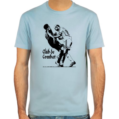 SpielRaum Camiseta Zinedine Zidane vs. Marco Materazzi ::: Color: Azul Claro, Beige, Blanco o Rojo ::: Tallas: S-XXL (Fútbol)