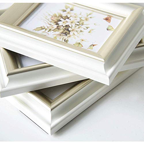 sportinggoods Nuevo Conjunto de Marco de Foto Colgante de Pared Creativo Blanco Retro Vestido de Novia Marco de Foto de Memoria cálida 20.3 * 25.4 cm