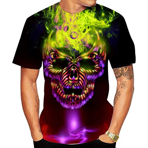 SSBZYES Camiseta para Hombre Camiseta De Verano De Manga Corta para Hombre Camiseta De Cuello Redondo con Estampado De Moda para Hombre Camiseta Grande para Hombre Camiseta De Moda para Pareja