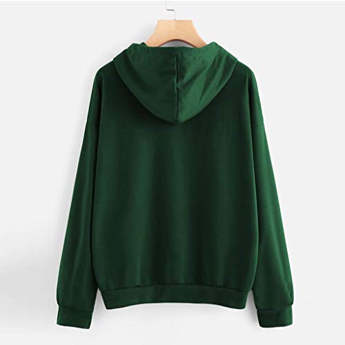 Sudaderas Informales para JóVenes URIBAKY Estampado De Letras En Color Liso BáSico Sudadera De Manga Larga para Adolescentes con Cuello Redondo Sudadera Casual Tops Blusas Camiseta con CordóN